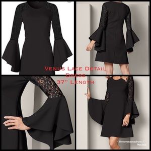 🦋 Lace Detail Dress S